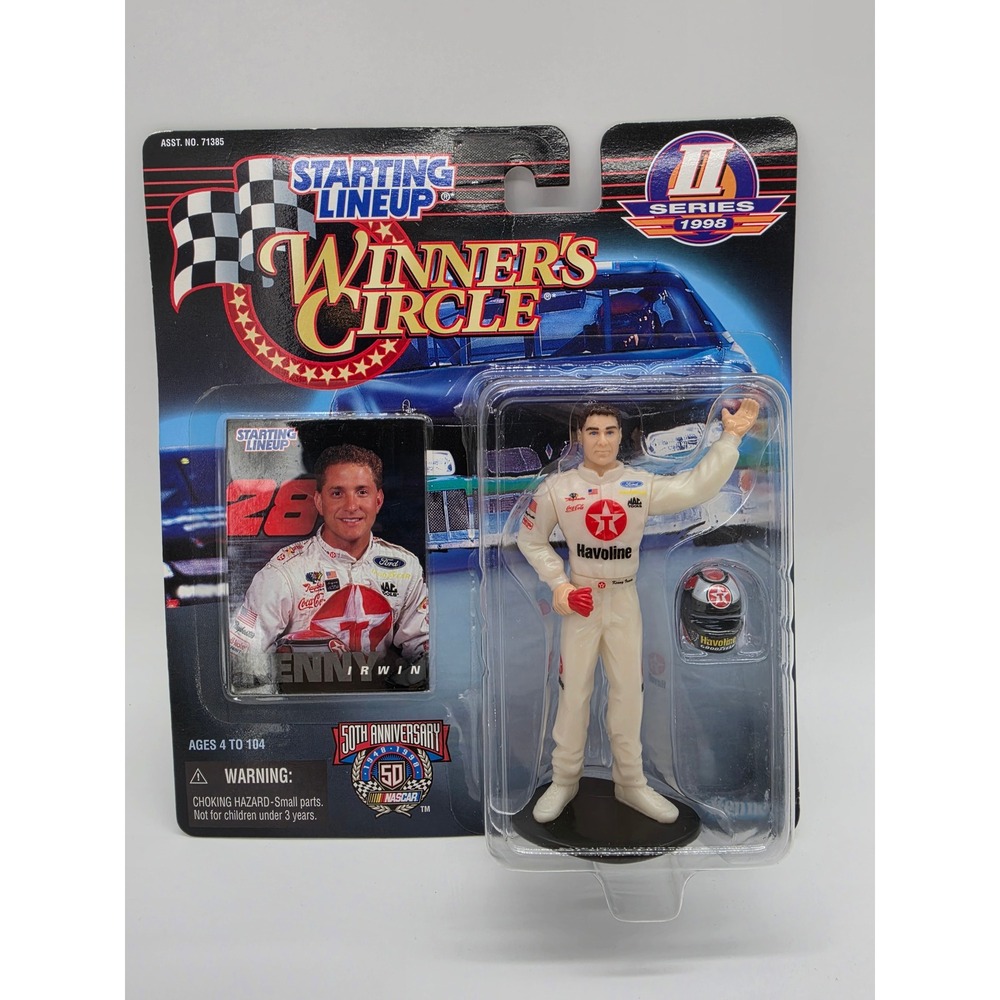 1998 Starting Lineup Winners Circle Kenny Irwin Jr NASCAR 50th Anniversary New